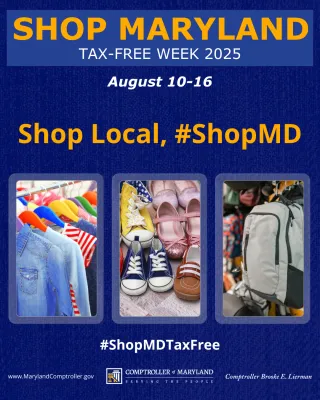 Maryland’s Tax‑Free Week Is Around the Corner