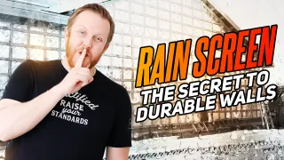 Protect Your Home: Rain Screen & Exterior Insulation Explained