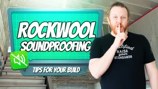 Why We Use Rockwool for Soundproofing Bedrooms & Bathrooms