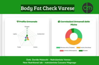  Body Fat Check Varese | Analisi Massa Grassa e Metabolismo in Tempo Reale - Dr. Maiocchi