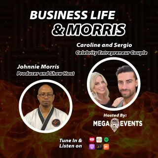 Business Life and Morris with Caroline and Sergio