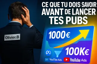 Ce que tu dois savoir pour scaler avec la publicité sur Meta Ads ou YouTube Ads.