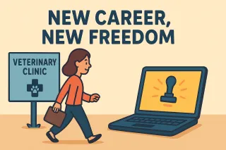 From Vet Tech to Remote Online Notary