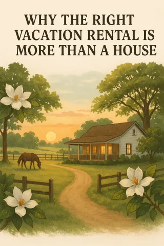Why the Right Vacation Rental Is More Than a House
