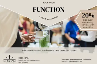 Save on Your Next Function in Louis Trichardt