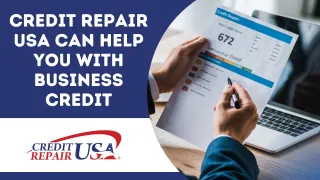 Credit Repair USA can help you with Business Credit