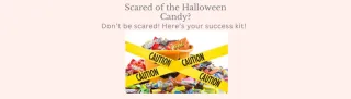 SCARED BY THE HALLOWEEN CANDY?!