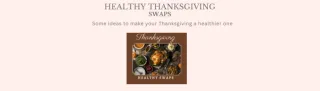 Thanksgiving Tips for healthier options