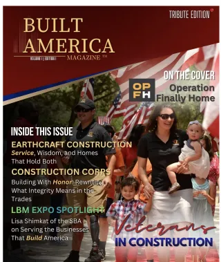 EarthCraft Featured in Built America Magazine’s Veterans Tribute Edition