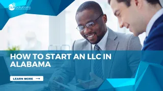 How To Start An LLC in Alabama