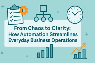 Simplify to Scale: How Business Automation Brings Order to Everyday Operations