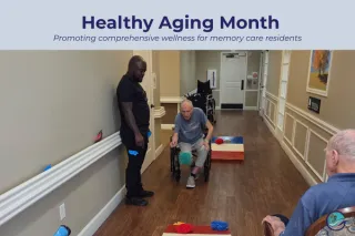 Celebrating Healthy Aging Month: Wellness Never Stops at Gulf Coast Memory Care
