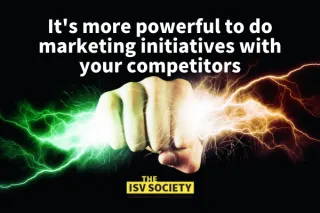 It's more powerful to do marketing initiatives with your competitors