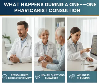 What Happens During a One-on-One Pharmacist Consultation