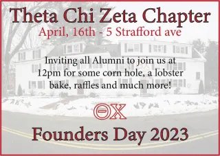 Founder's Day Celebration on April 16th