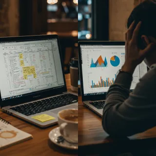 Spreadsheets. Guesses. Profit.