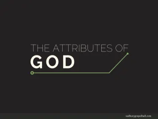 Attributes of God