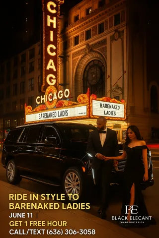 Chicago Theater Nights – Arrive in Style with Black Elegant Transportation
