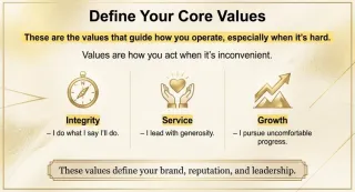 Core Values Aren’t What You Say — They’re What You Live