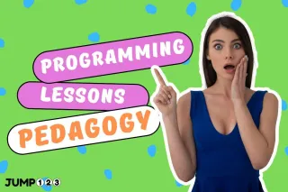 JUMP123 pedagogy: the easy way to teach programming