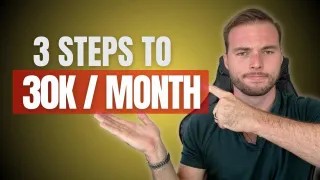 3 Steps To 30K Per Month in Coaching Business