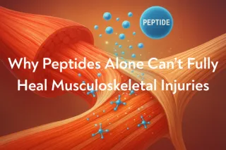 Why Peptides Alone Won’t Completely Heal Musculoskeletal Injuries