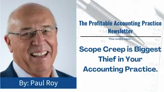 Scope Creep is Biggest Thief in Your Accounting Practice