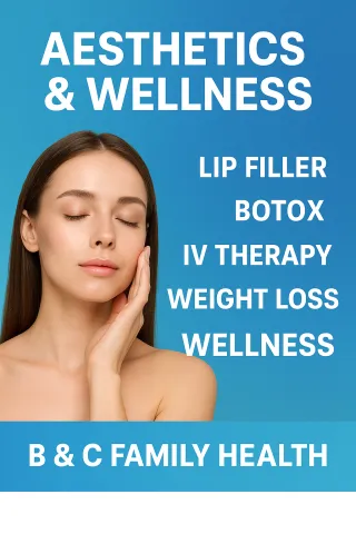 Aesthetics, Wellness & Confidence | B & C Family Health