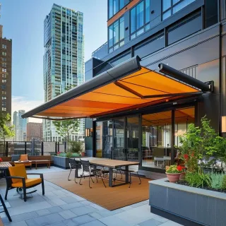 Chic Awnings to Boost Your Home's Visual Appeal