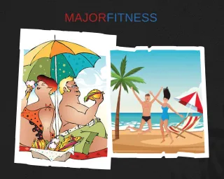 Getting into beach body shape