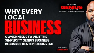 Business Resource Center in Conyers GA – Joe Martin & Simplicity Genius