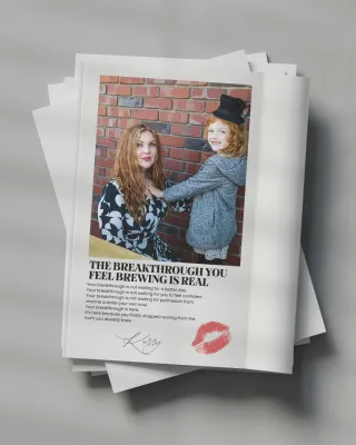 THE BREAKTHROUGH YOU FEEL BREWING IS REAL