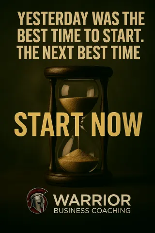 Start Now: Why Waiting Is the Most Expensive Mistake
You Can Make in Business