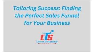 Finding the Perfect Sales Funnel for Your Business