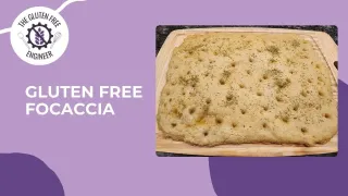 Gluten-Free Focaccia Bread