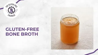 Gluten-Free Bone Broth (Pressure Cooker or Crockpot Method)