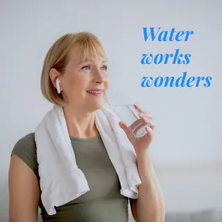 Drink Up: Active Seniors Need to Get Plenty of Water