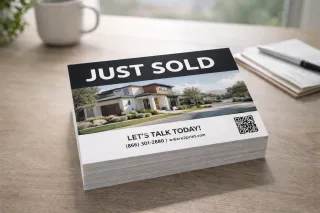 Just Sold Postcards: The Power of Reliable 3 Day Postcard Printing