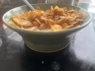 When a bowl of cornflakes means more