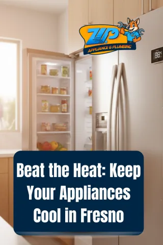 How Fresno’s Hot Summers Impact Refrigerators and Freezers Fast