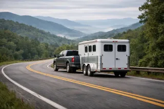 Helpful Tips for Hauling a Horse Trailer Through the Mountains in Tennessee