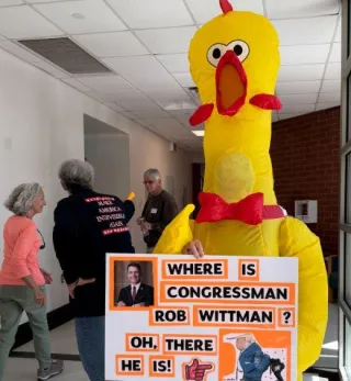Reaching out to Wittman