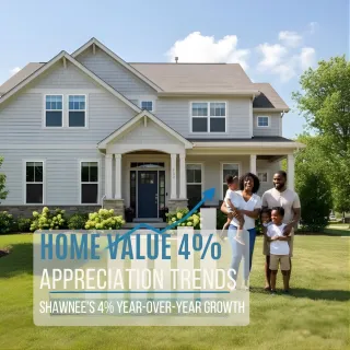 Shawnee, KS Homes for Sale: 4% Home Value Growth & Investment Trends