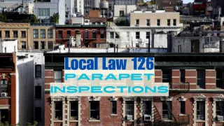 SWARMP and Unsafe Conditions: Addressing Parapet Risks in Compliance with Local Law 126