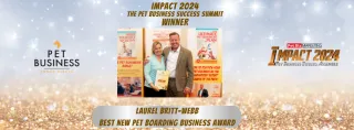 Award Winning Pet Business Recognized at International Industry Event