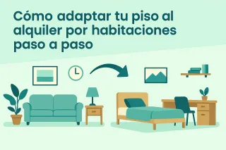 Cómo adaptar tu piso al alquiler por habitaciones paso a paso