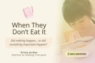 When They Don't Eat It