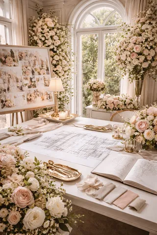 From Blueprint to Bloom: The Process Behind a Sophistichic Wedding