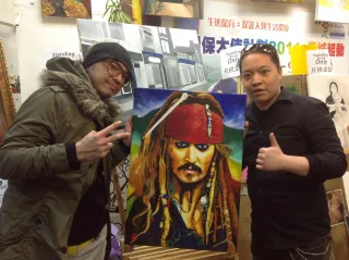 【羅卓睿老師 Nature Art Workshop】型爆造型師Jacky Lai由零開始變藝術家！Jack Sparrow肖像畫震撼曝光！🎨🏴‍☠️