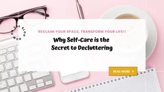 Why Self-Care is the Secret to Decluttering